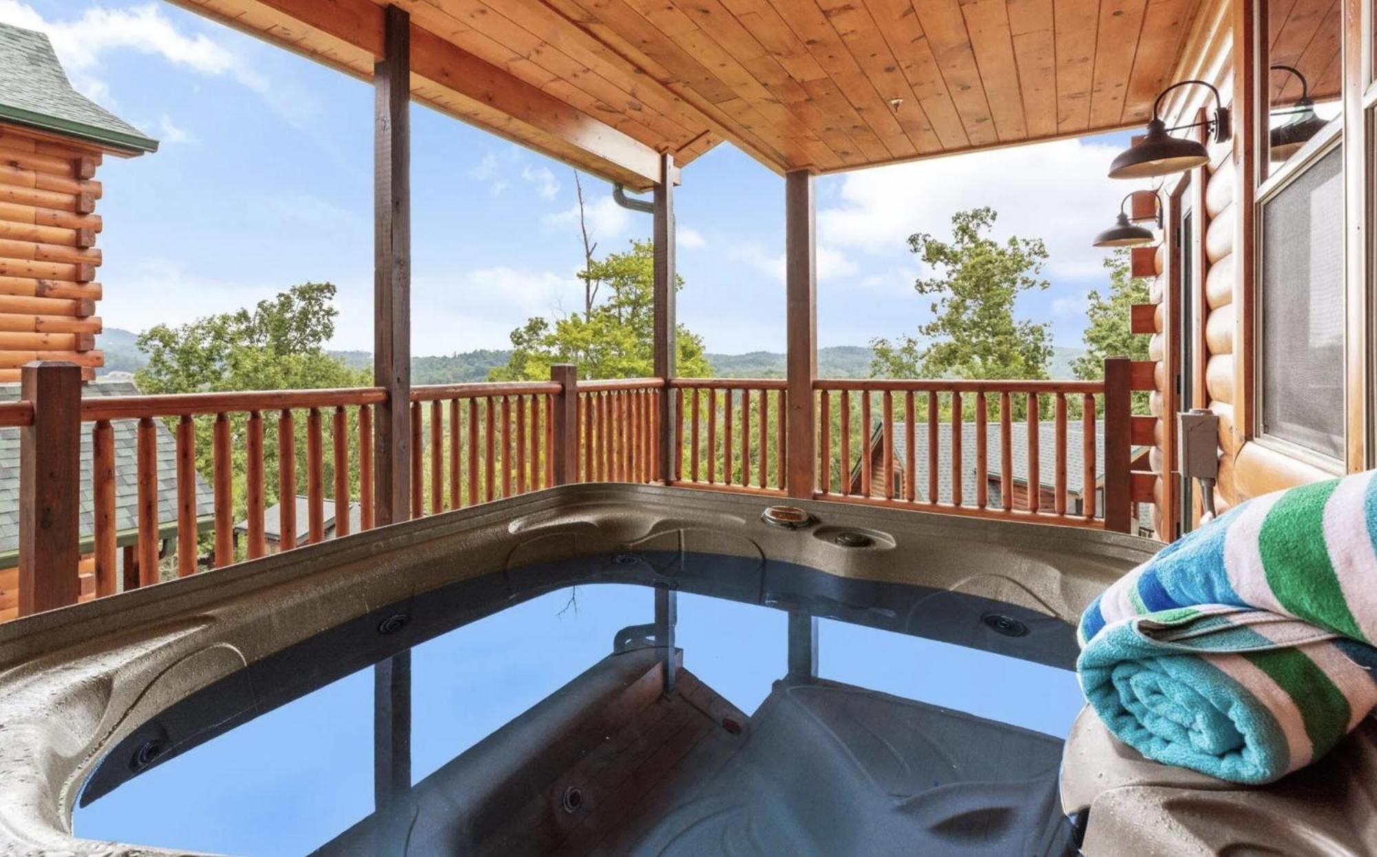 New Luxury Cabin With Indoor Pool, Hot Tub, & Theater Villa Pigeon Forge Dış mekan fotoğraf